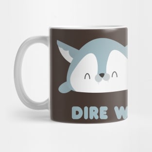 Kawaii Dire Wolf Mug